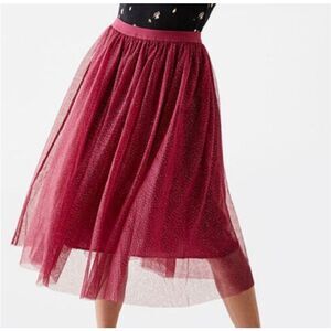 Matilda Jane Moments with You Sparkle City flowy boho M skirt